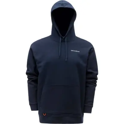 Grundéns Men's Logo Boat Hoodie Dark Navy