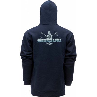 Grundéns Men's Logo Boat Short Sleeve T-Shirt Dark Navy