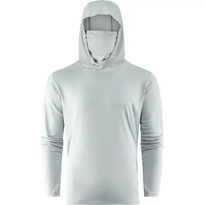Grundéns Men's Tough Sun Masked Hoodie Iceberg
