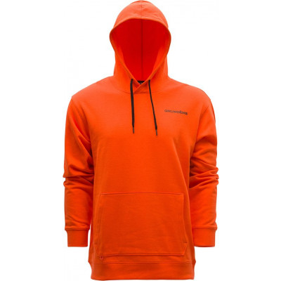 Men's Displacement DWR Hoodie Red Orange