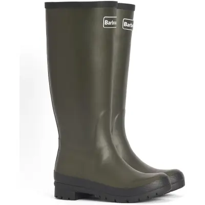 Barbour Women's Abbey Wellington Boots Olive