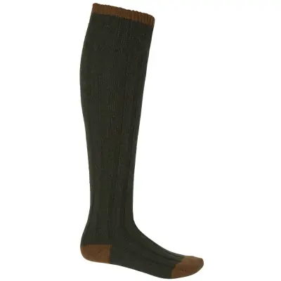 Chevalier Wellington Field Wool Socks Autumn Green