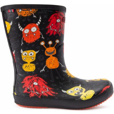 Classic Indie Monsters, Black/Orange, 34,  Stövlar