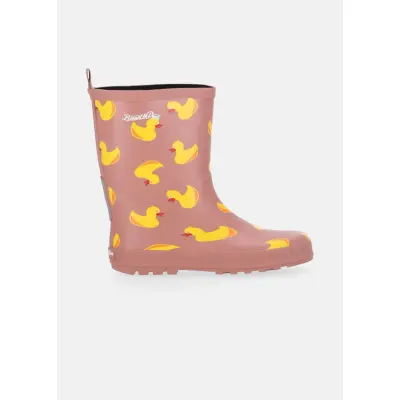 Duckling Rubber Boot Jr, Dusty Rose/Yellow Duck, 31,  Bästsäljare
