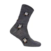 GreenGo Owl Merino Wool Socks