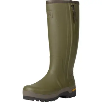Härkila M's Forester Zip Rubber Boots Dark Olive