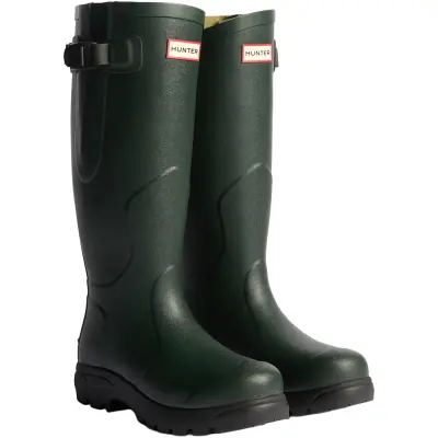 Hunter Boots Balmoral Mkii Side Adj Boot Dark Olive/Black