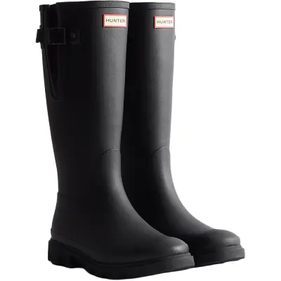 Hunter Boots Downpour Adjustable Boot Black