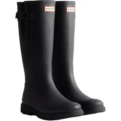Hunter Boots Downpour Adjustable Boot Black