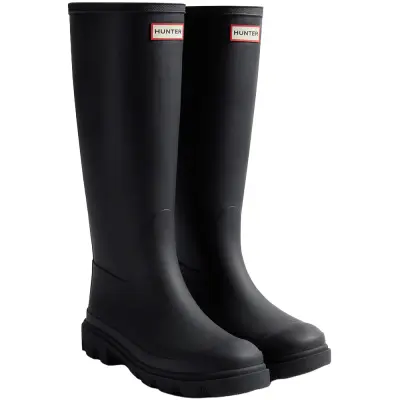Hunter Boots Downpour Tall Boot Black