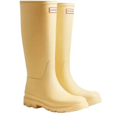 Hunter Boots Downpour Tall Boot Pale Yellow