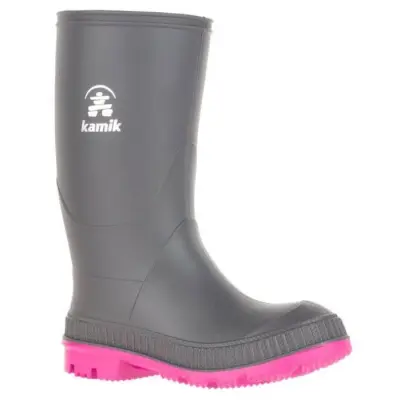 Kamik Stomp Kids Charcoal/Magenta