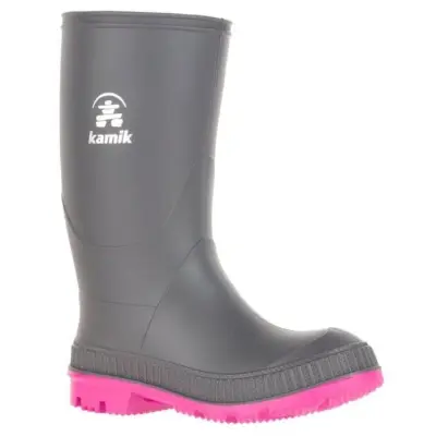 Kamik Stomp Kids Charcoal/Magenta