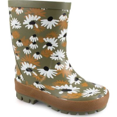 Pax Kids' Daisy Rubber Boot Moss Green
