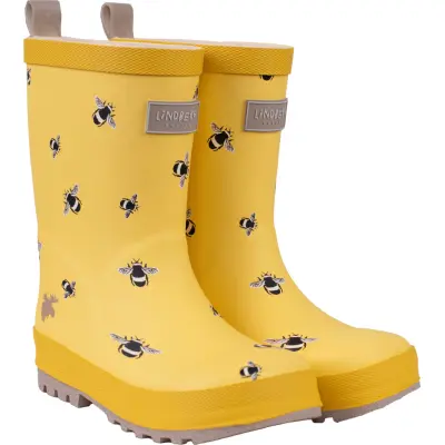 Lindberg Kids' Sjövild Rubber Boot Yellow