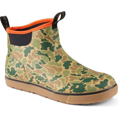 Men's Deck Boss Ankle Boot High Fives Camo