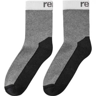 Reima Socks, Villalla Melange Grey Melange Grey 38