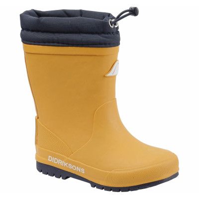 Slush Kid's Winter Boots 3, Oat Yellow, 25,  Didriksons Vinter Rea