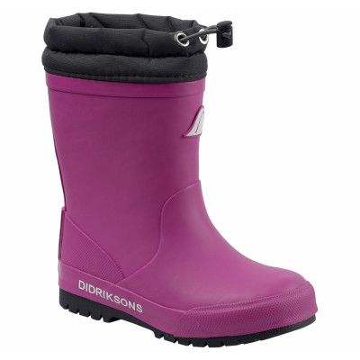 Slush Kid's Winter Boots 3, Plastic Pink, 33,  Didriksons Vinter Rea