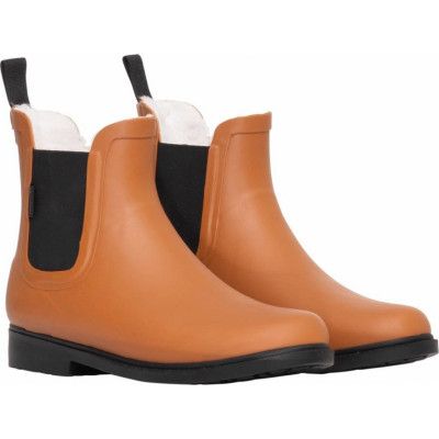 Urberg Womens Malme Rubber Fleece Boots Pumpkin Spice
