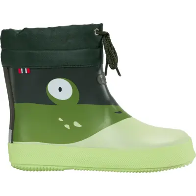 Viking Footwear Kids' Alv Barefoot Paw Print Light Green/green