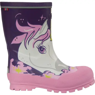 Viking Footwear Kids' Jolly Print Purple/Multi