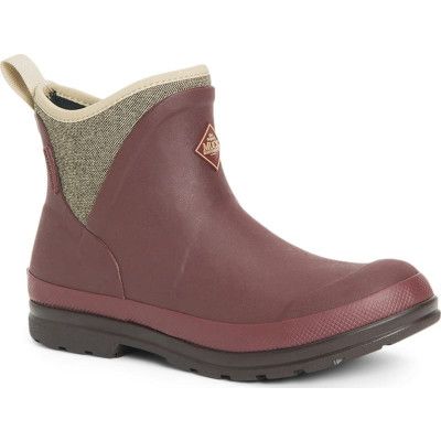 Muck Boot Women's Originals Ankel Boots  Raisin Herringbone Print