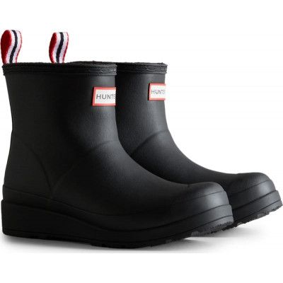 Women's Play Vegan Shearling Insulated Short Wellington Boots