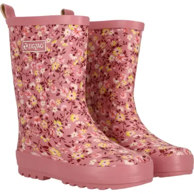 ZigZag Kids' Gemus Rubber Boot Mauveglow