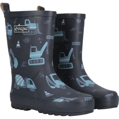 ZigZag Kids' Gemus Rubber Boot Navy