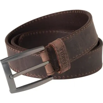 Härkila Arvak Läderbälte Deep Brown