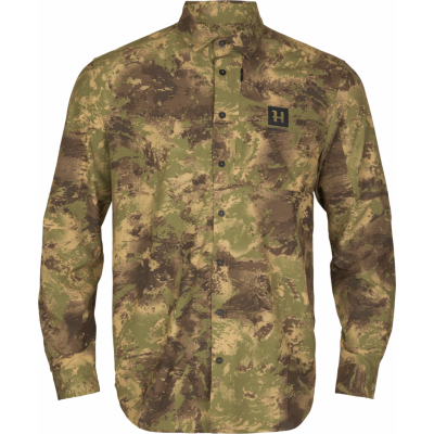 Härkila Men's Deer Stalker Camo LS Shirt Axis Msp Forest