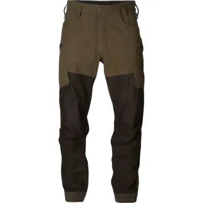 Härkila Driven Hunt HWS Leather Trousers Willow Green/Shadow Brown