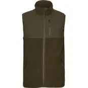Härkila Fjell Fleece Vest Hunting Green/Willow Green