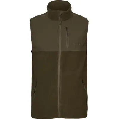Härkila Fjell Fleece Vest Hunting Green/Willow Green