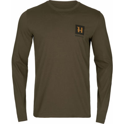 Härkila Men's Gorm LS T-Shirt Willow Green