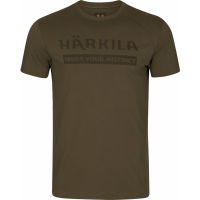 Härkila Men's Härkila Logo SS T-Shirt Willow Green