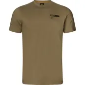 Härkila Logo Brand T-Shirt Antique Bronze