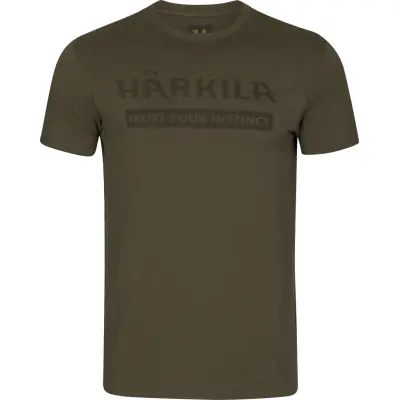 Härkila Logo S S T-shirt Willow Green