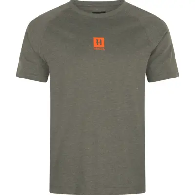 Härkila Men's Härkila Instinct S/S T-Shirt Green Melange