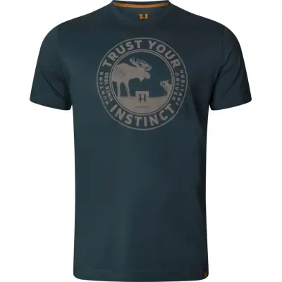Härkila Men's Härkila Moose T-Shirt Dark Navy