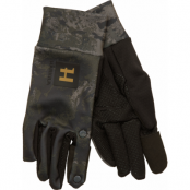 Härkila Men's Härkila Noctyx Camo Fleece Glove Axis Msp Black
