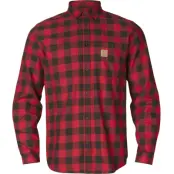 Härkila Men's Härkila Scandinavian Longsleeve Shirt Red Check