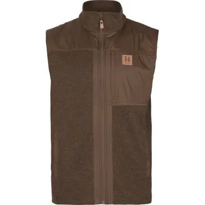Härkila Men's Kalix Fleece Waistcoat Dark Earth
