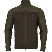 Härkila Men's Olaf Fleece Jacket Shadow Brown/forest Night