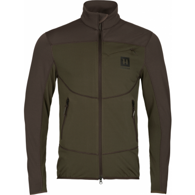 Härkila Men's Olaf Fleece Jacket Willow Green/Shadow Grey