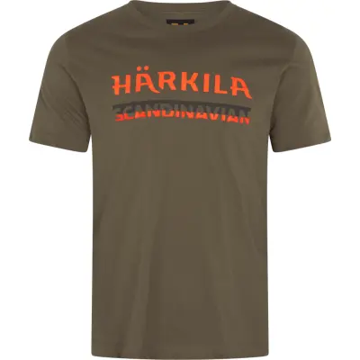 Härkila Men's Scandinavian SS T-Shirt Grape Leaf
