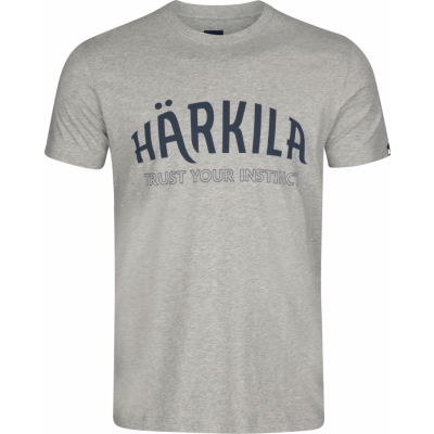 Härkila Modi Melange S/S T-Shirt Light Grey Melange