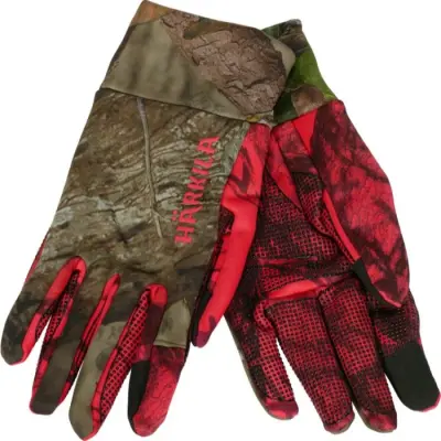 Härkila Moose Hunter 2.0 Fleece Glove MossyOak Break-Up Country/MossyOakRed
