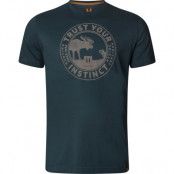 Härkila Moose S/S T-Shirt Dark Navy